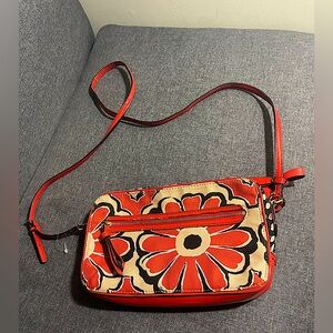 Coach poppy floral crossbody bag 25121